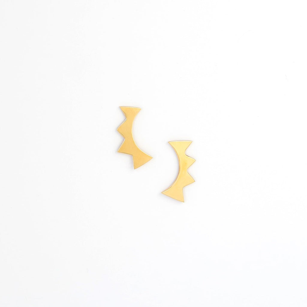 CHEVRON STUD - NVMBR DCMBR - Earrings