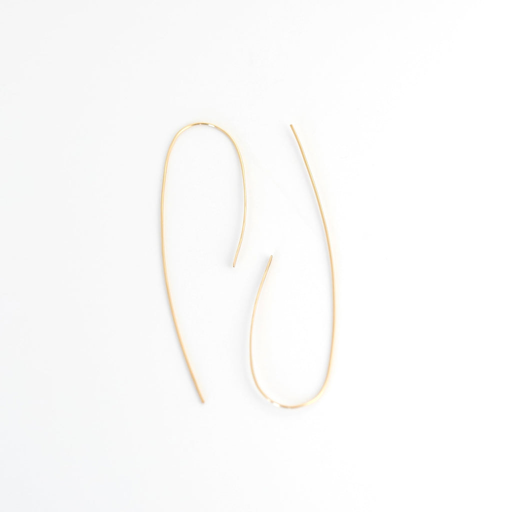HAMMERED THREAD EARRING - NVMBR DCMBR - Earrings
