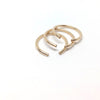 OPEN STACKING RING - NVMBR DCMBR - Rings