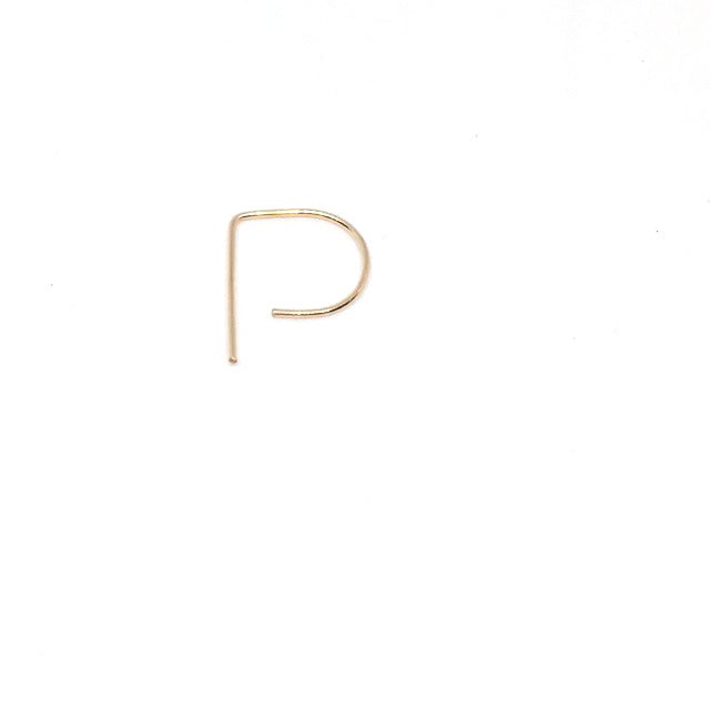 P HOOP - NVMBR DCMBR - Earrings