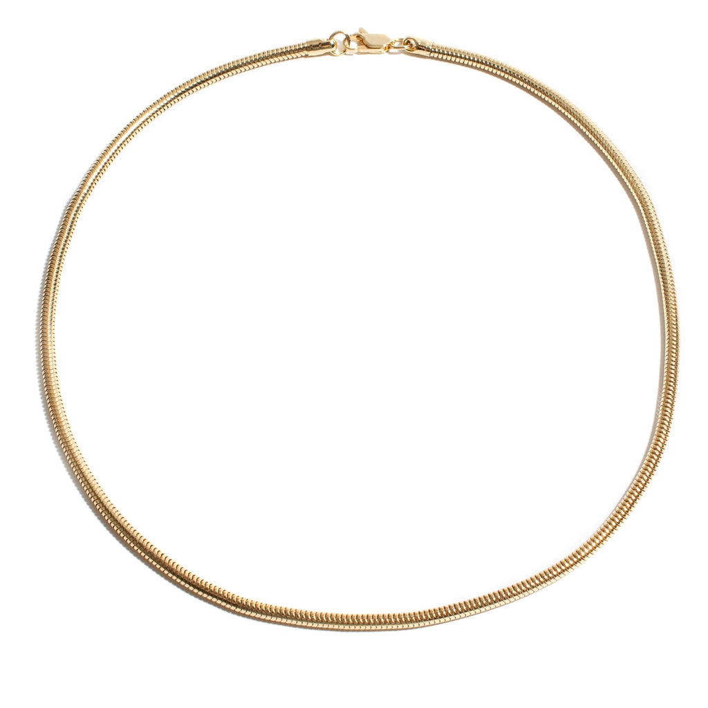 SNAKE CHAIN CHOKER - NVMBR DCMBR - Necklaces