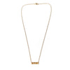 FOUR FACET NECKLACE - NVMBR DCMBR - Necklaces
