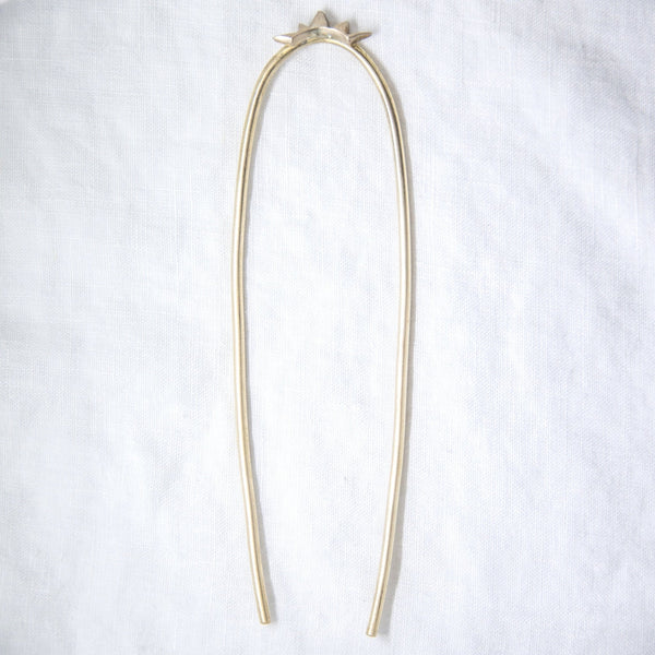 LARGE SUNBURST HAIR PIN - NVMBR DCMBR - Hair Pin
