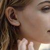 MINI CURLY Q STUD - NVMBR DCMBR - Earrings