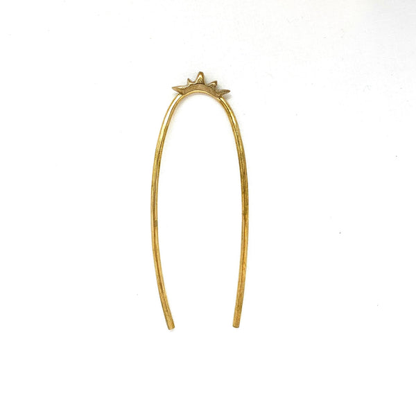 SMALL SUNBURST HAIR PIN - NVMBR DCMBR - Hair Pin