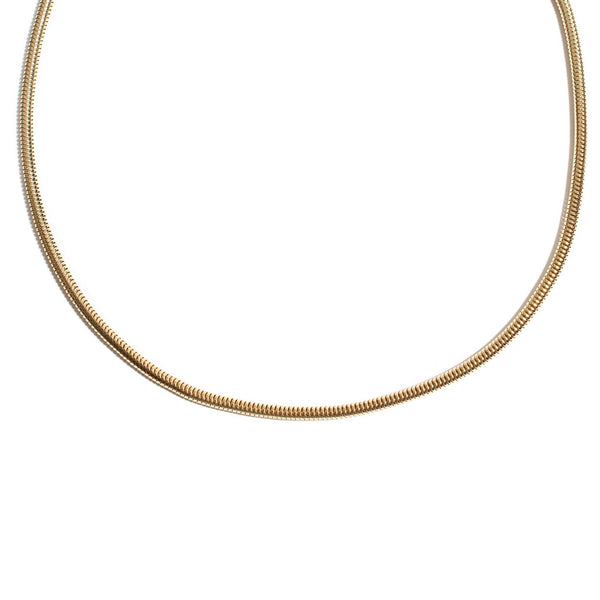 SNAKE CHAIN CHOKER - NVMBR DCMBR - Necklaces