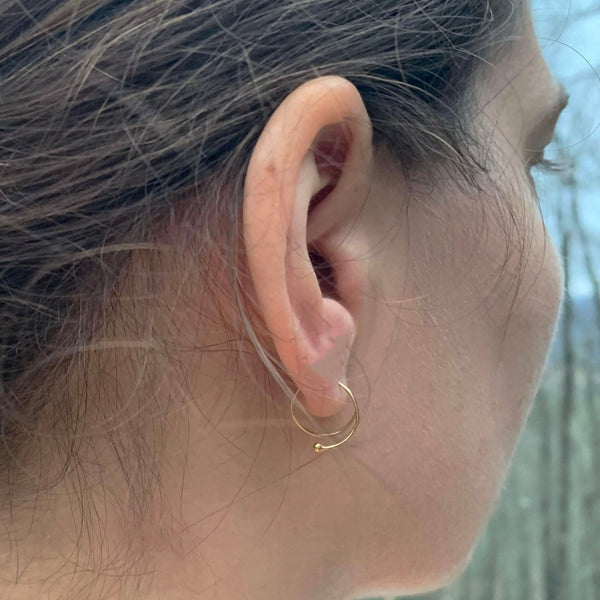 SPIRAL STUD - NVMBR DCMBR - Earrings