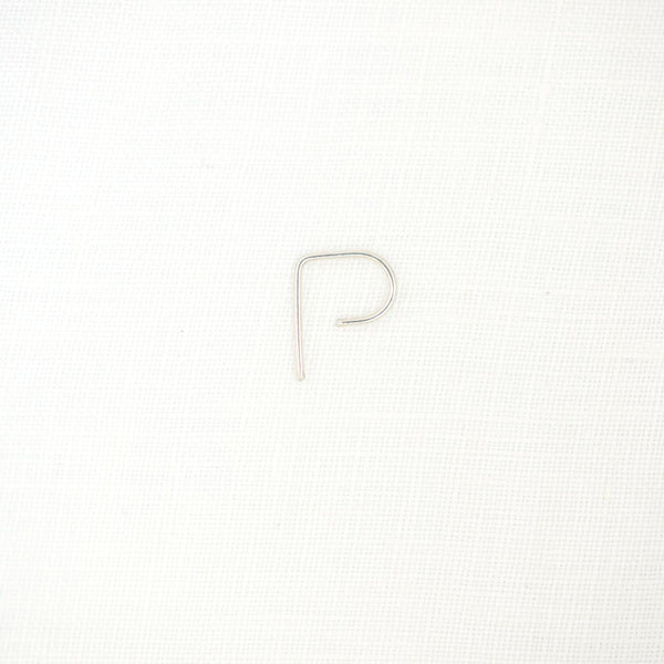 TINY P HOOP - NVMBR DCMBR - Earrings