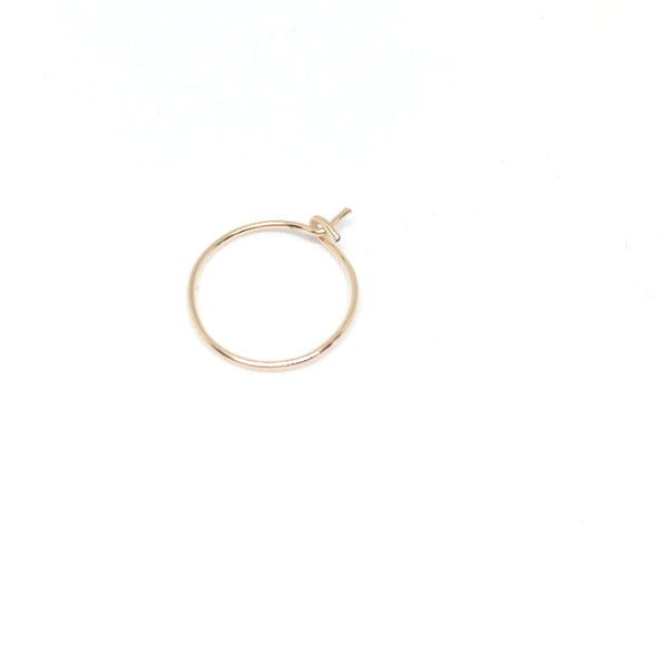 WHISPER HOOP WITH HOOK (2 sizes) - NVMBR DCMBR - Earrings